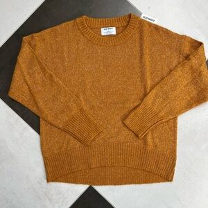 NWT Old Navy Women's Crew Neck Sweater - Amber